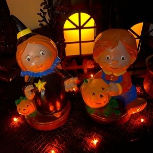 Vintage Halloween Trick or Treaters
